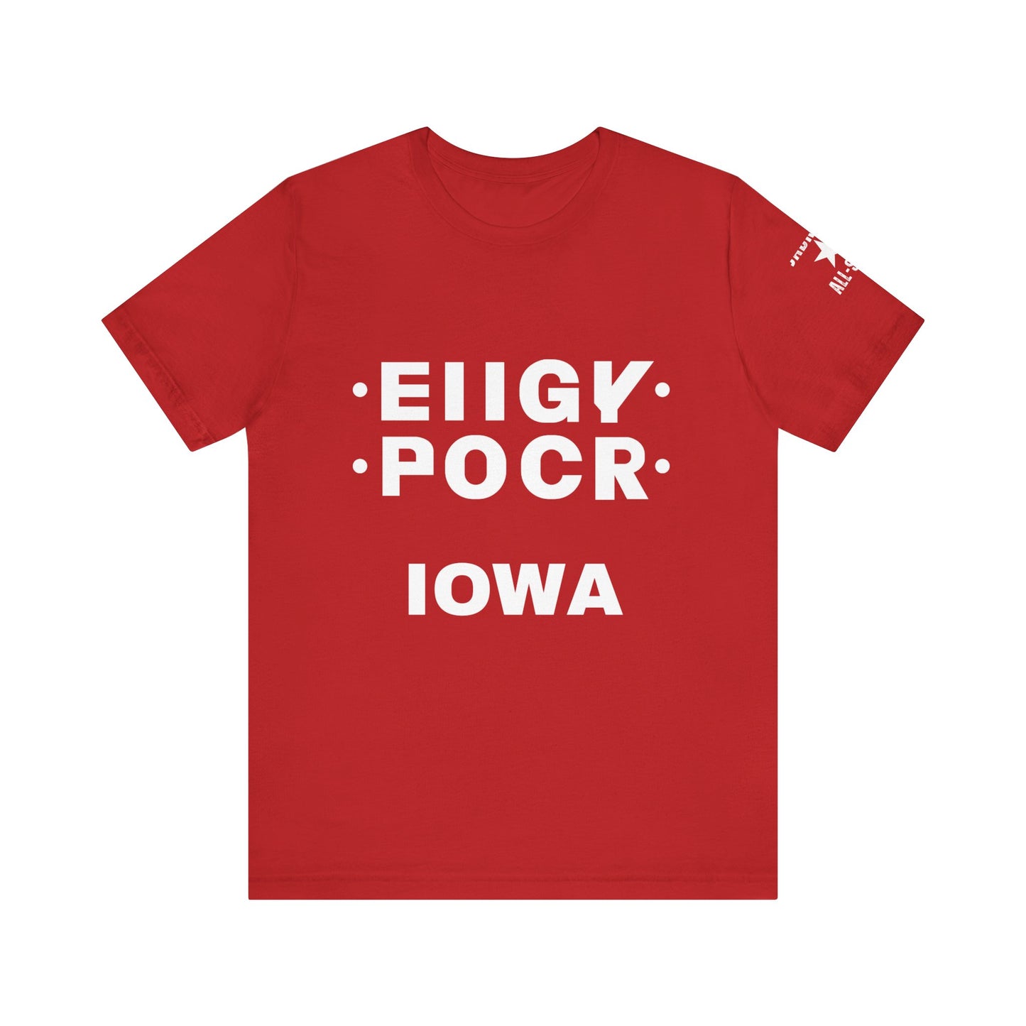 "F" Iowa Foldable T-Shirt