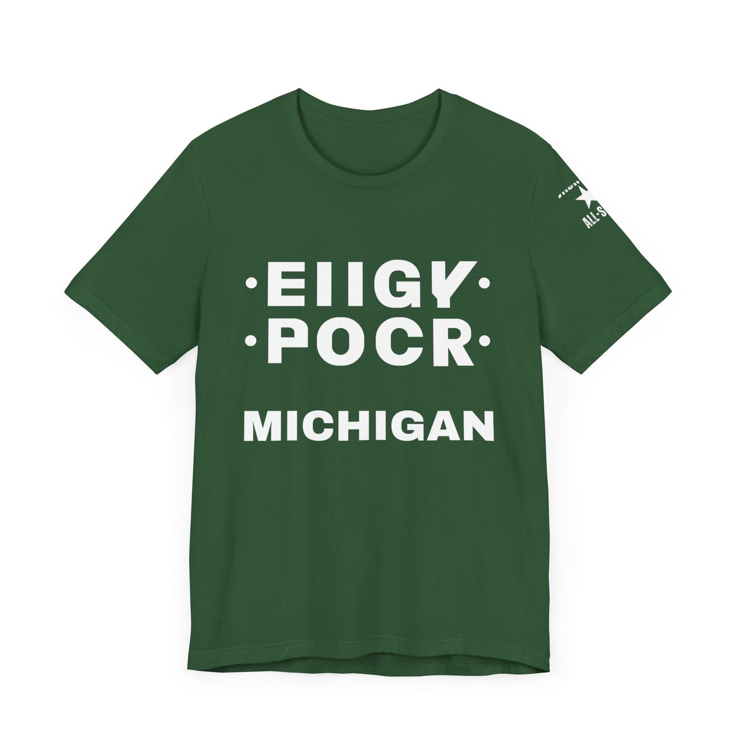 "F" Michigan Foldable T-Shirt