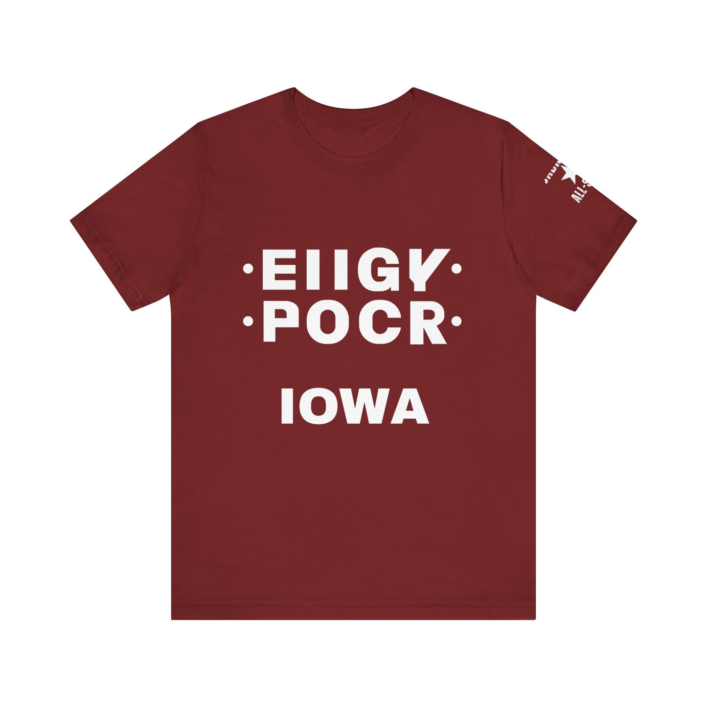 "F" Iowa Foldable T-Shirt