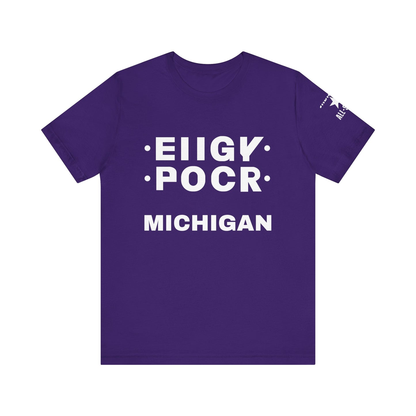 "F" Michigan Foldable T-Shirt