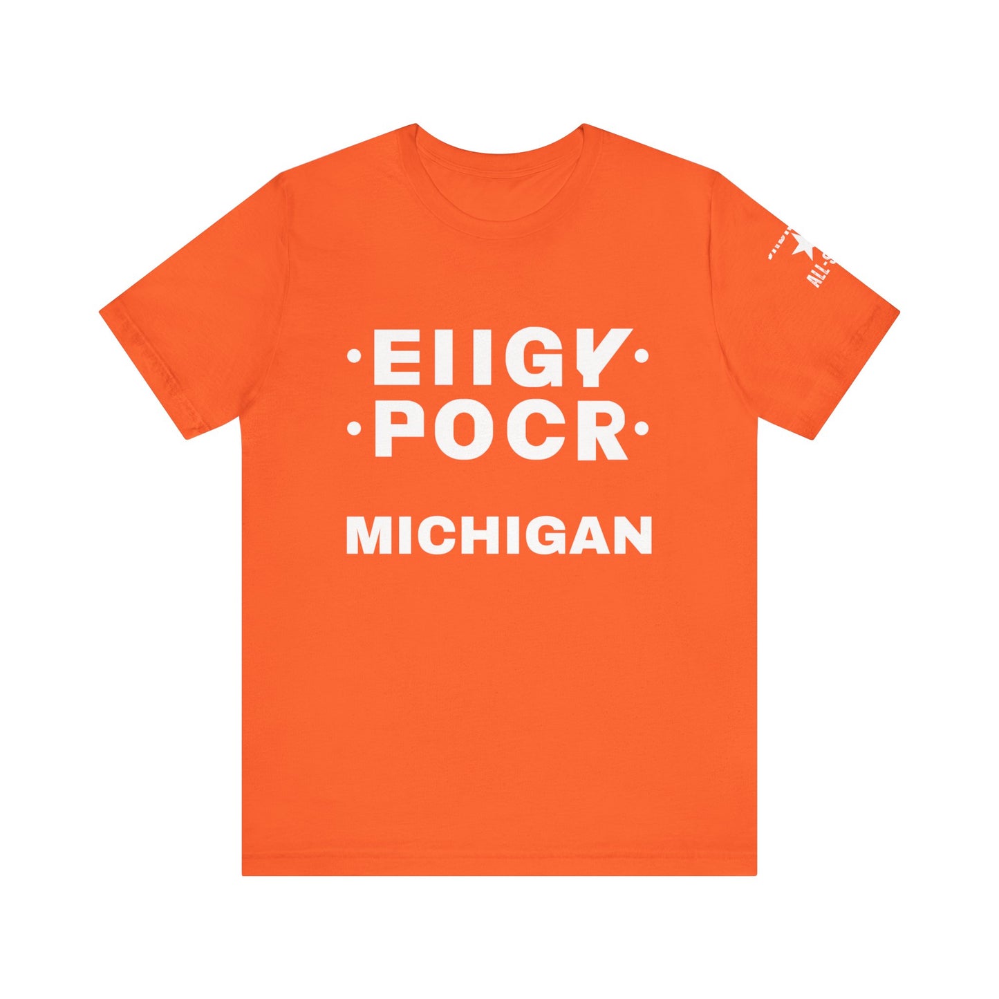 "F" Michigan Foldable T-Shirt