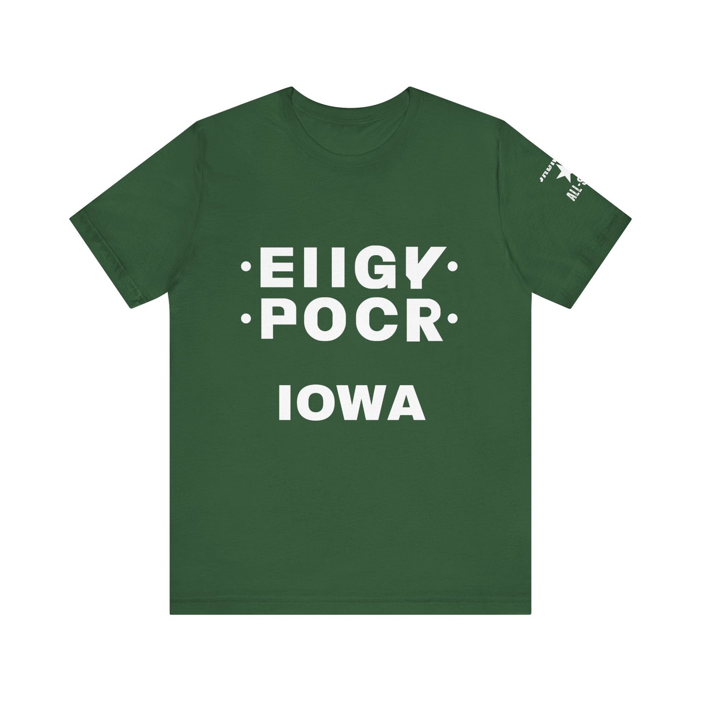"F" Iowa Foldable T-Shirt