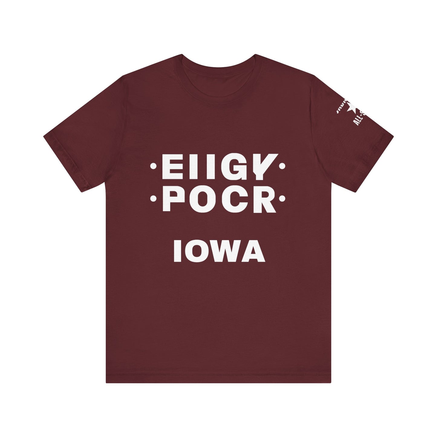 "F" Iowa Foldable T-Shirt