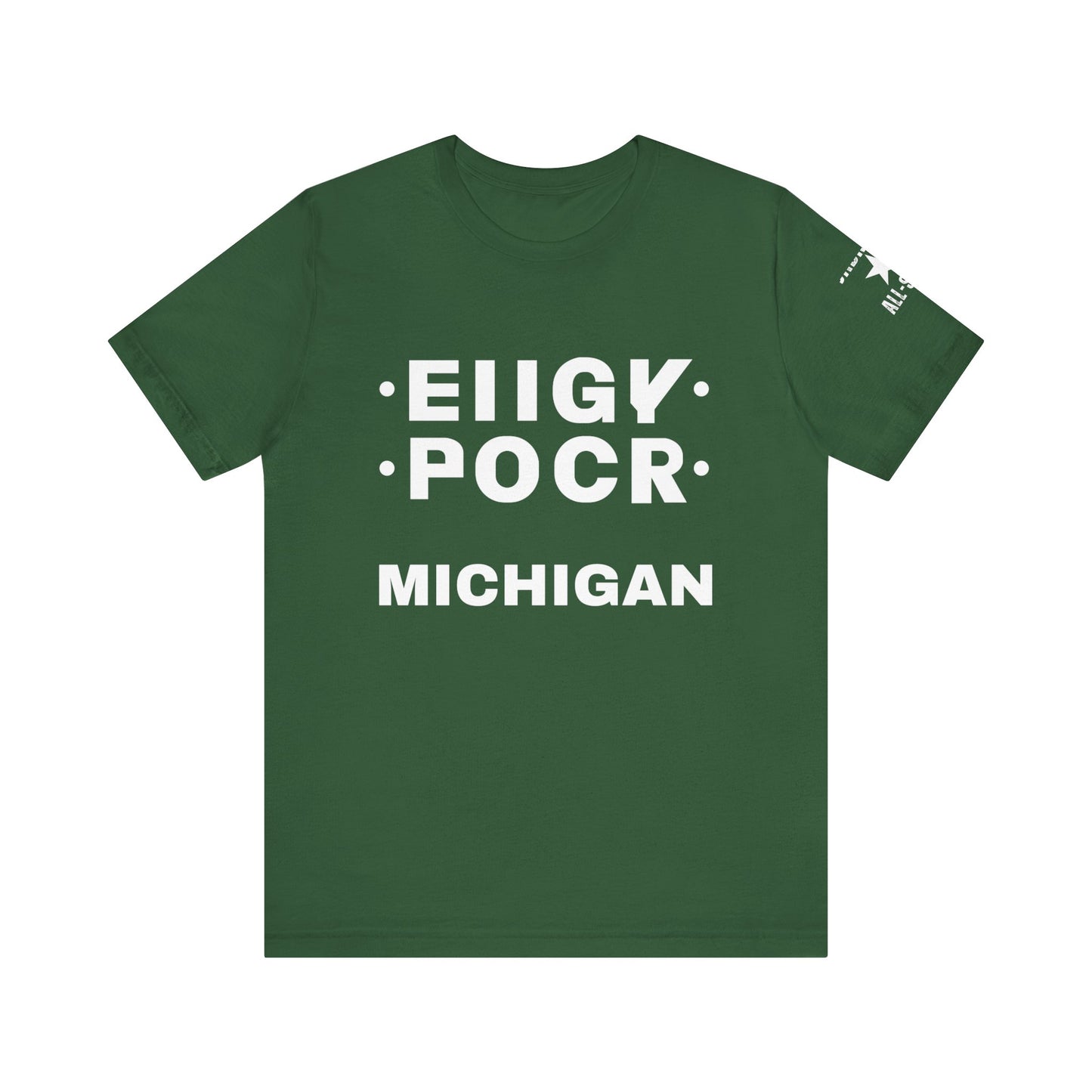 "F" Michigan Foldable T-Shirt