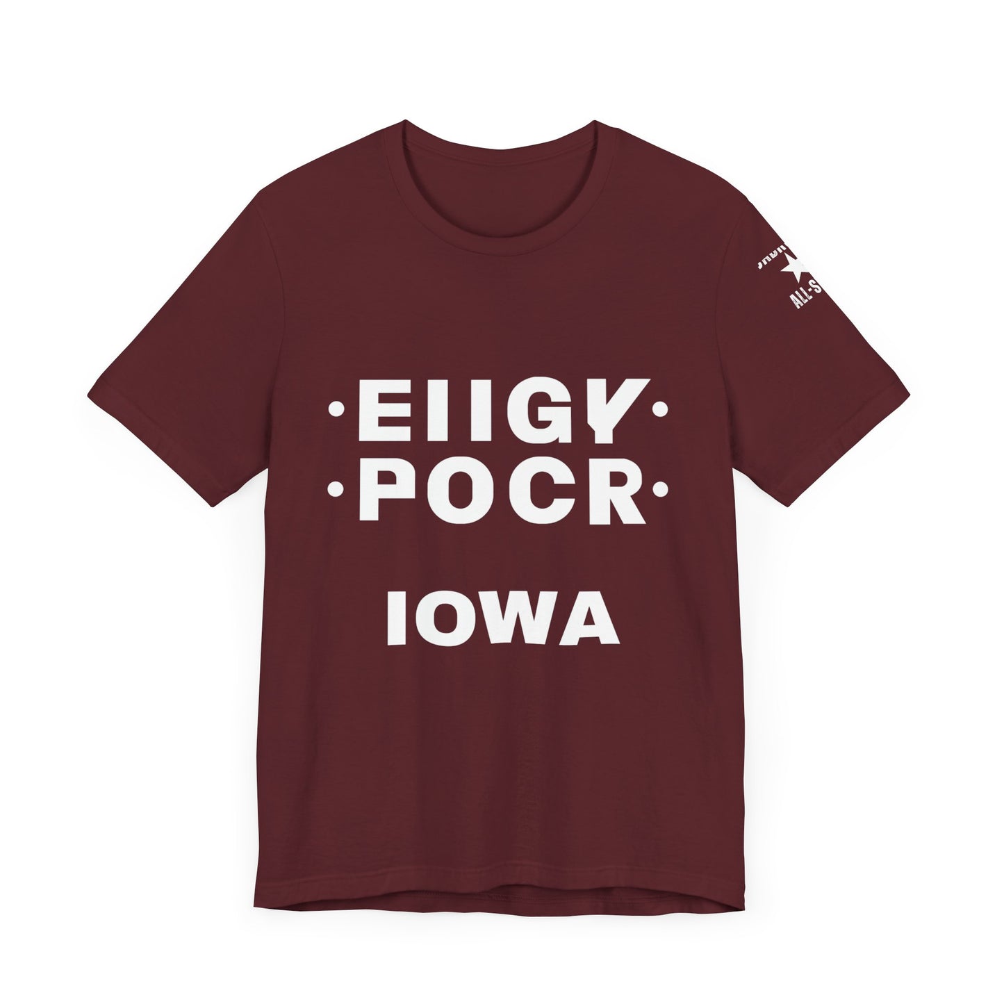"F" Iowa Foldable T-Shirt