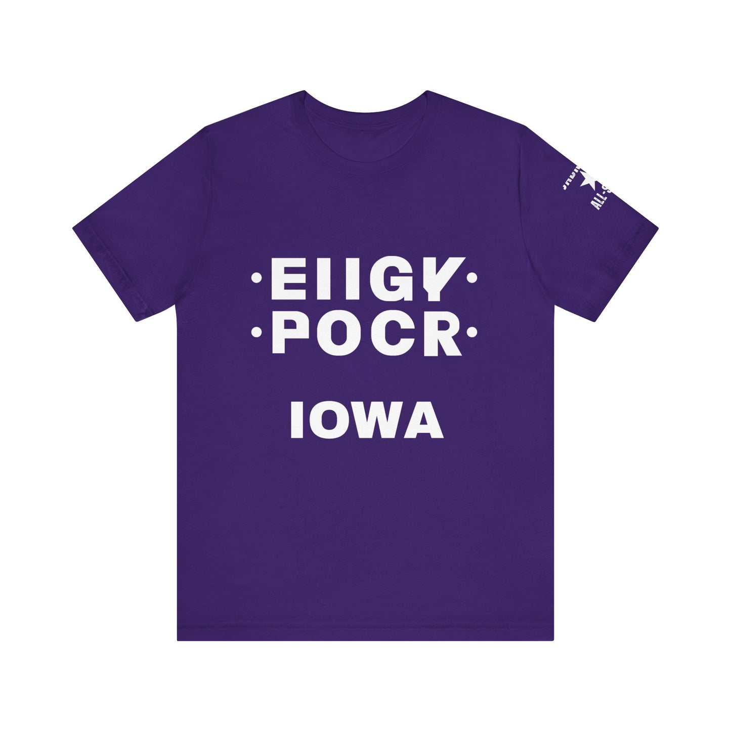 "F" Iowa Foldable T-Shirt