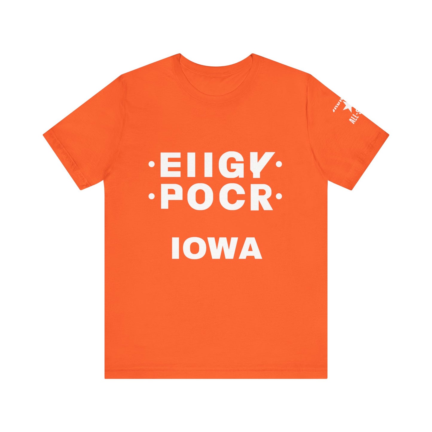 "F" Iowa Foldable T-Shirt