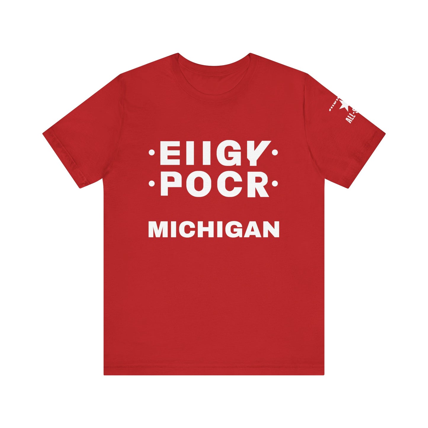 "F" Michigan Foldable T-Shirt