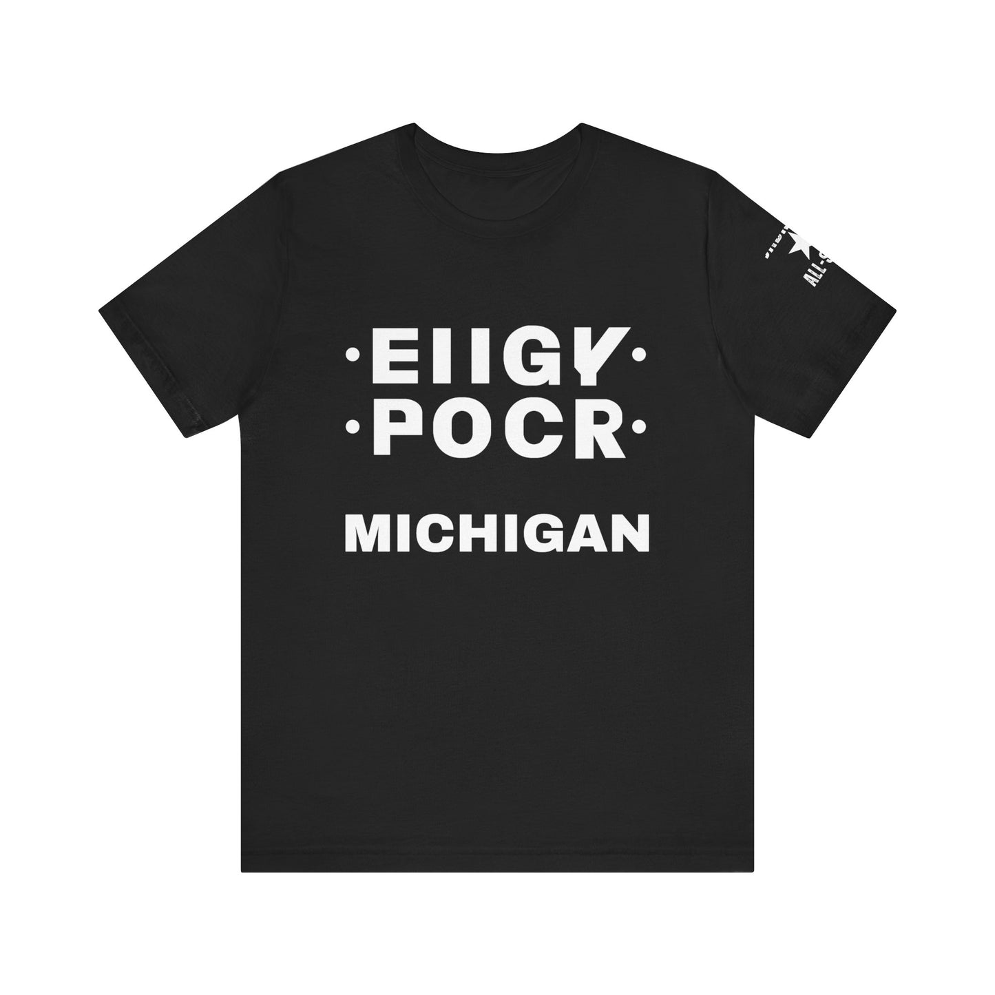 "F" Michigan Foldable T-Shirt