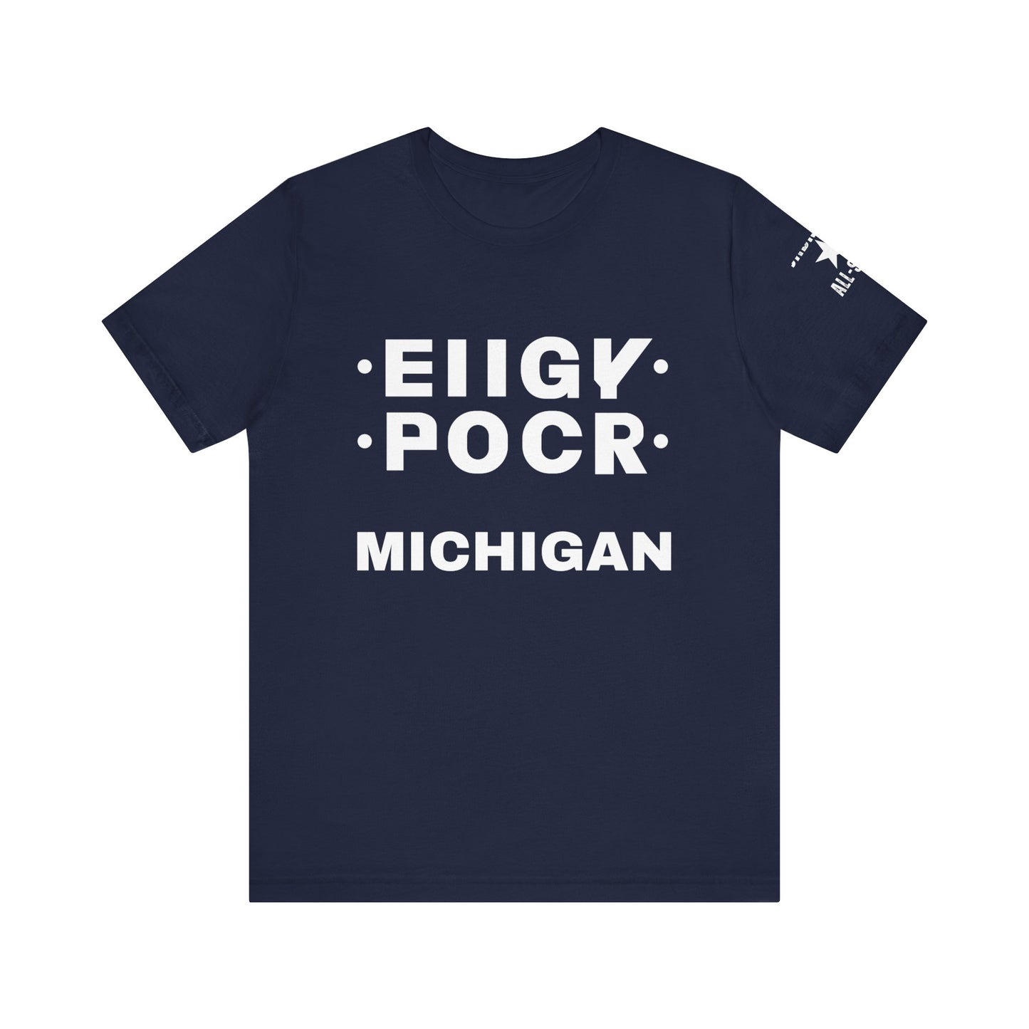 "F" Michigan Foldable T-Shirt