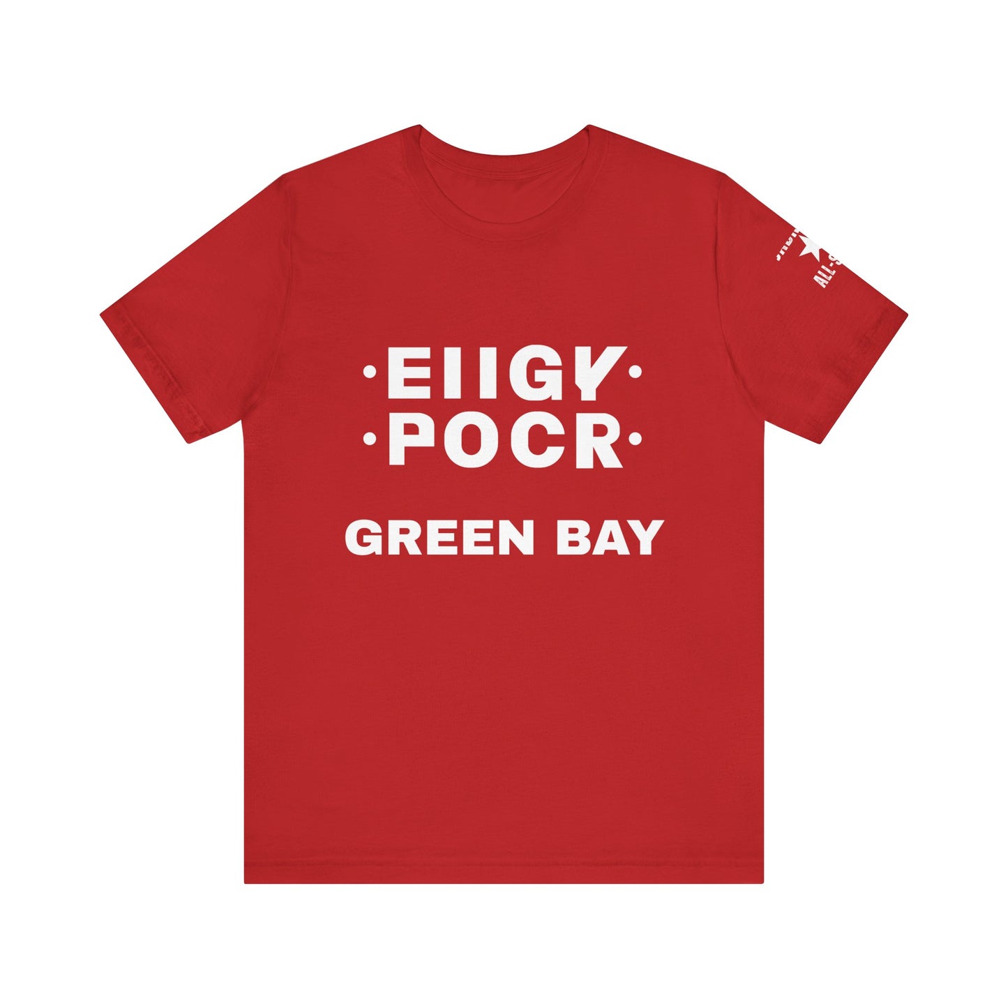 "F" Green Bay Foldable T-Shirt