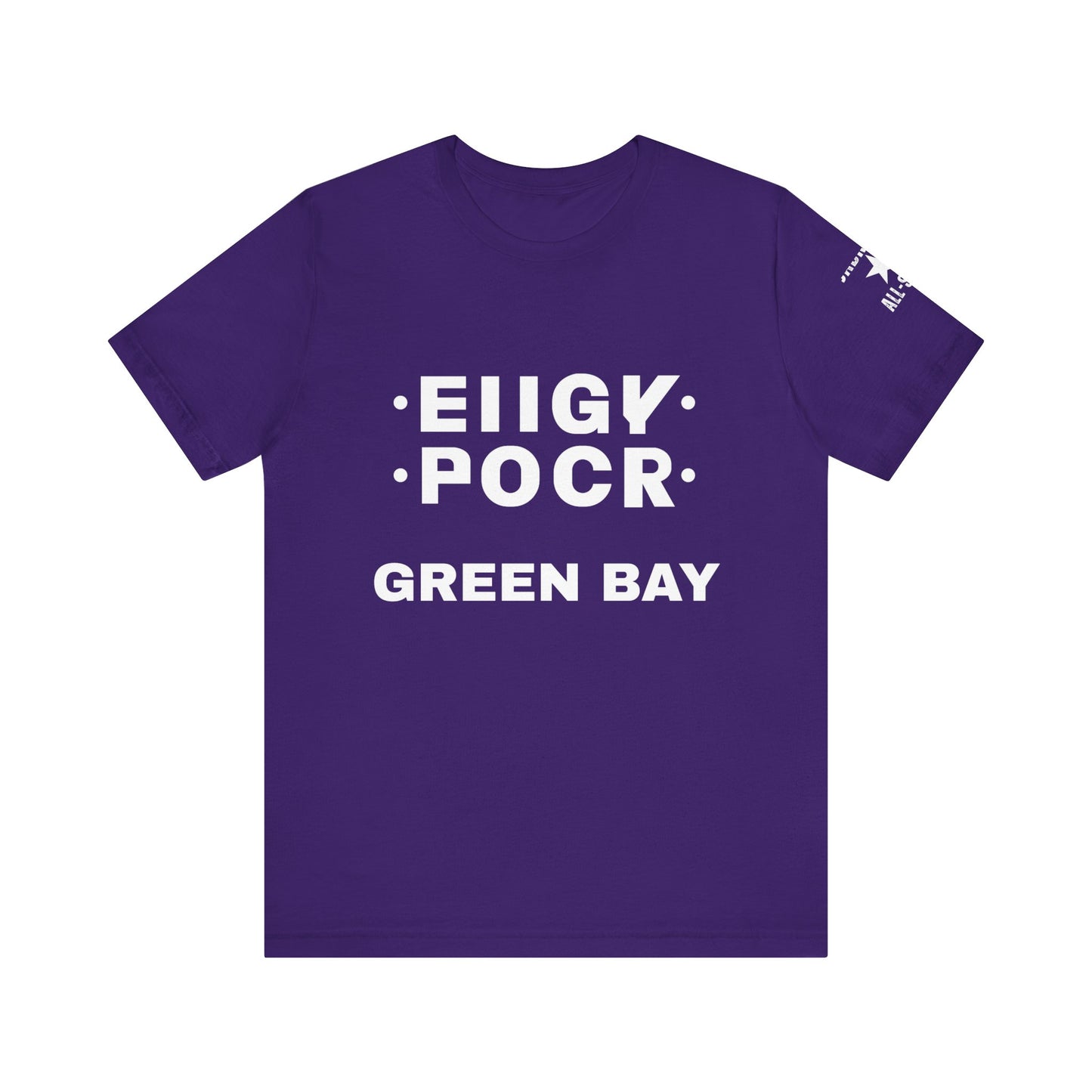 "F" Green Bay Foldable T-Shirt