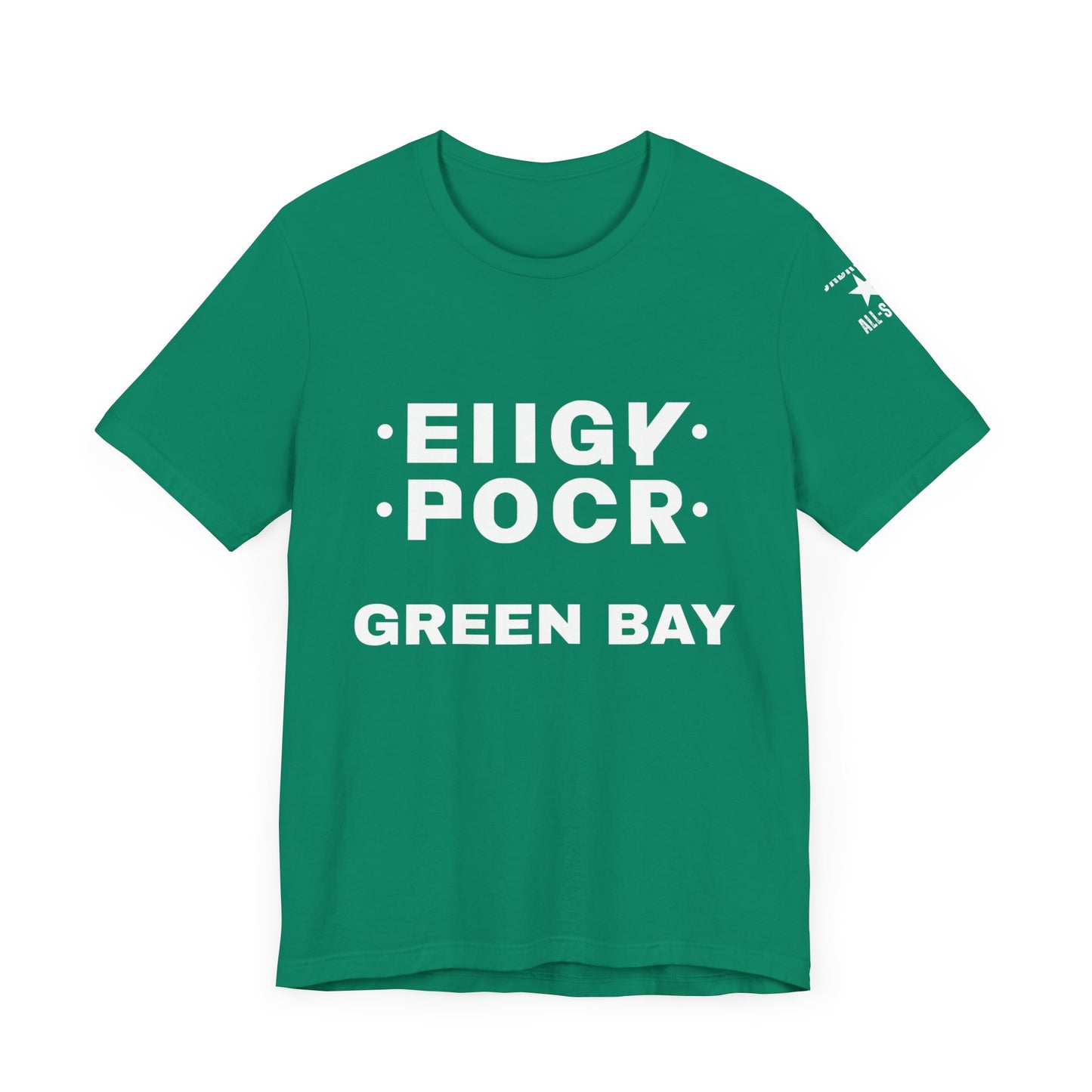 "F" Green Bay Foldable T-Shirt