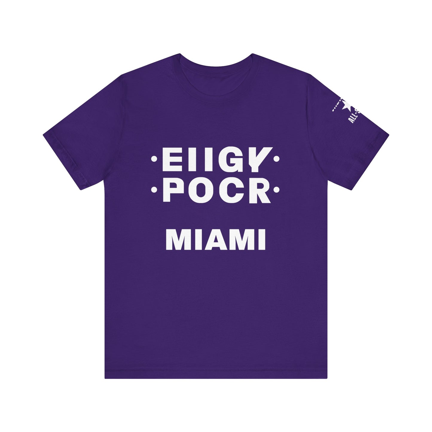 "F" Miami Foldable T-Shirt