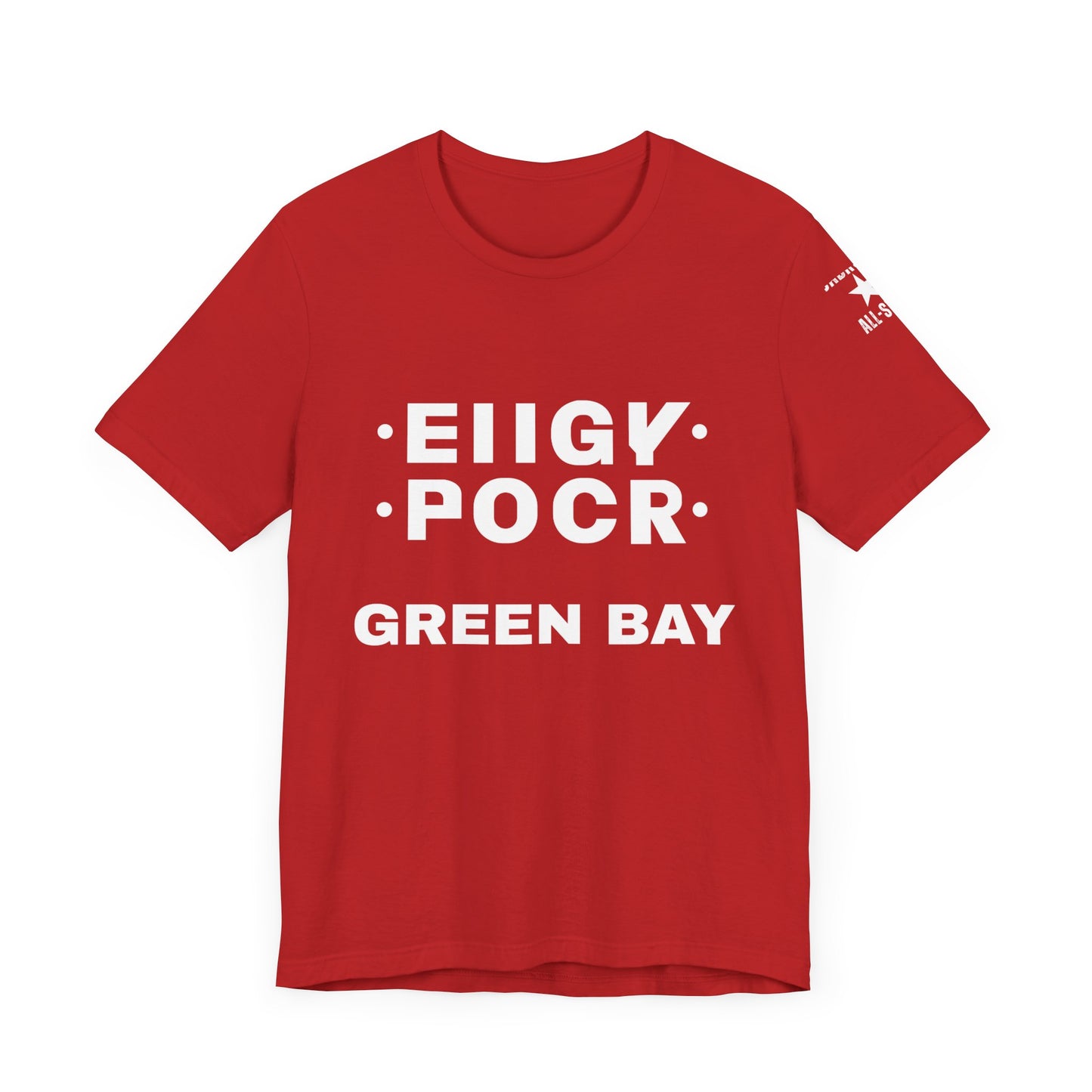 "F" Green Bay Foldable T-Shirt