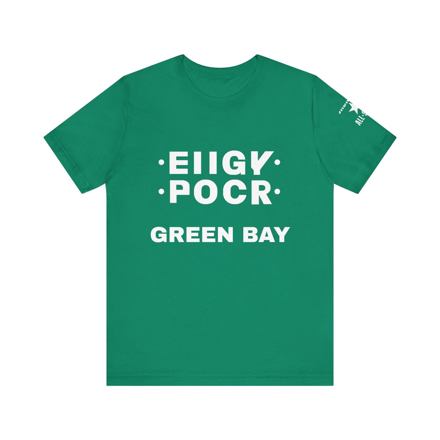 "F" Green Bay Foldable T-Shirt