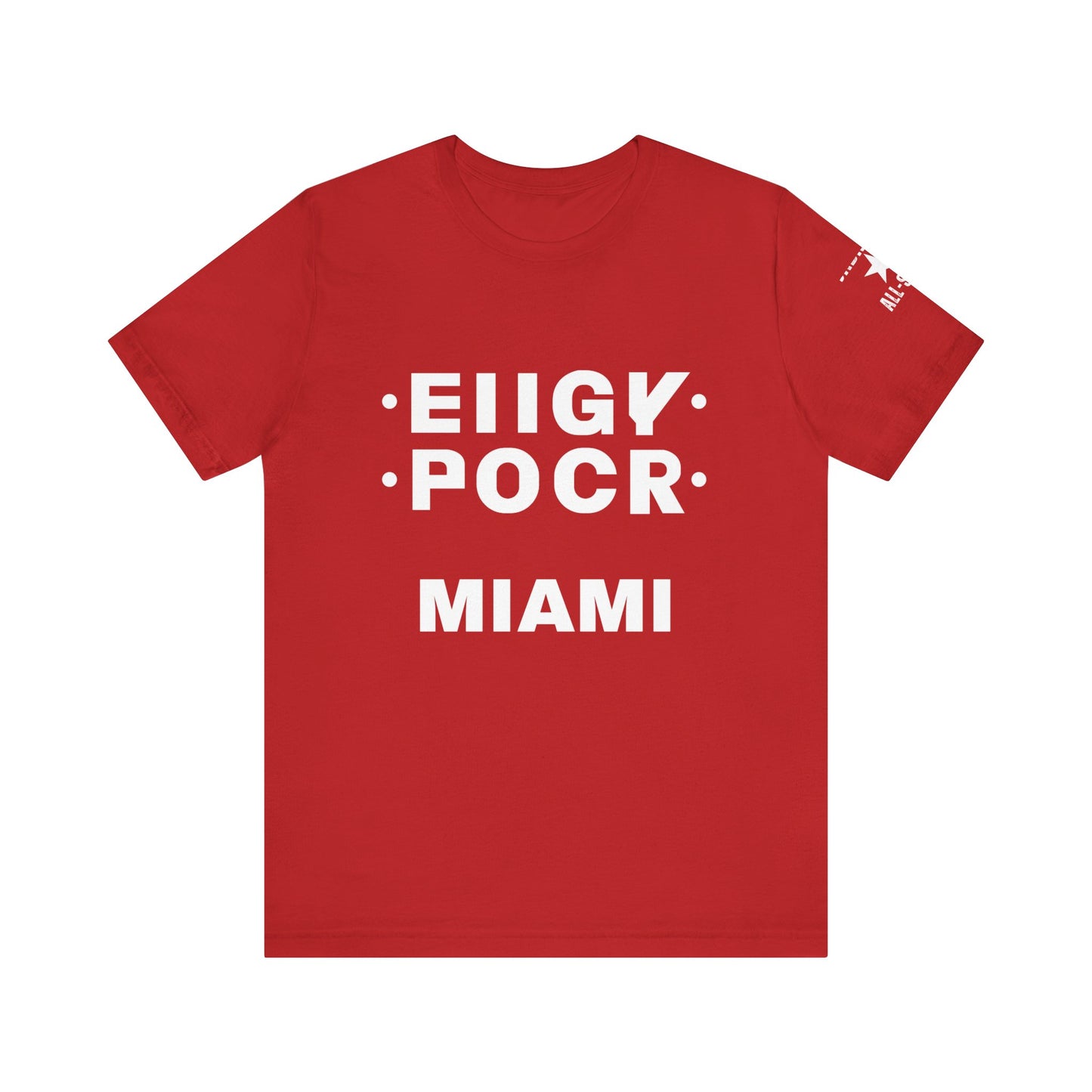 "F" Miami Foldable T-Shirt