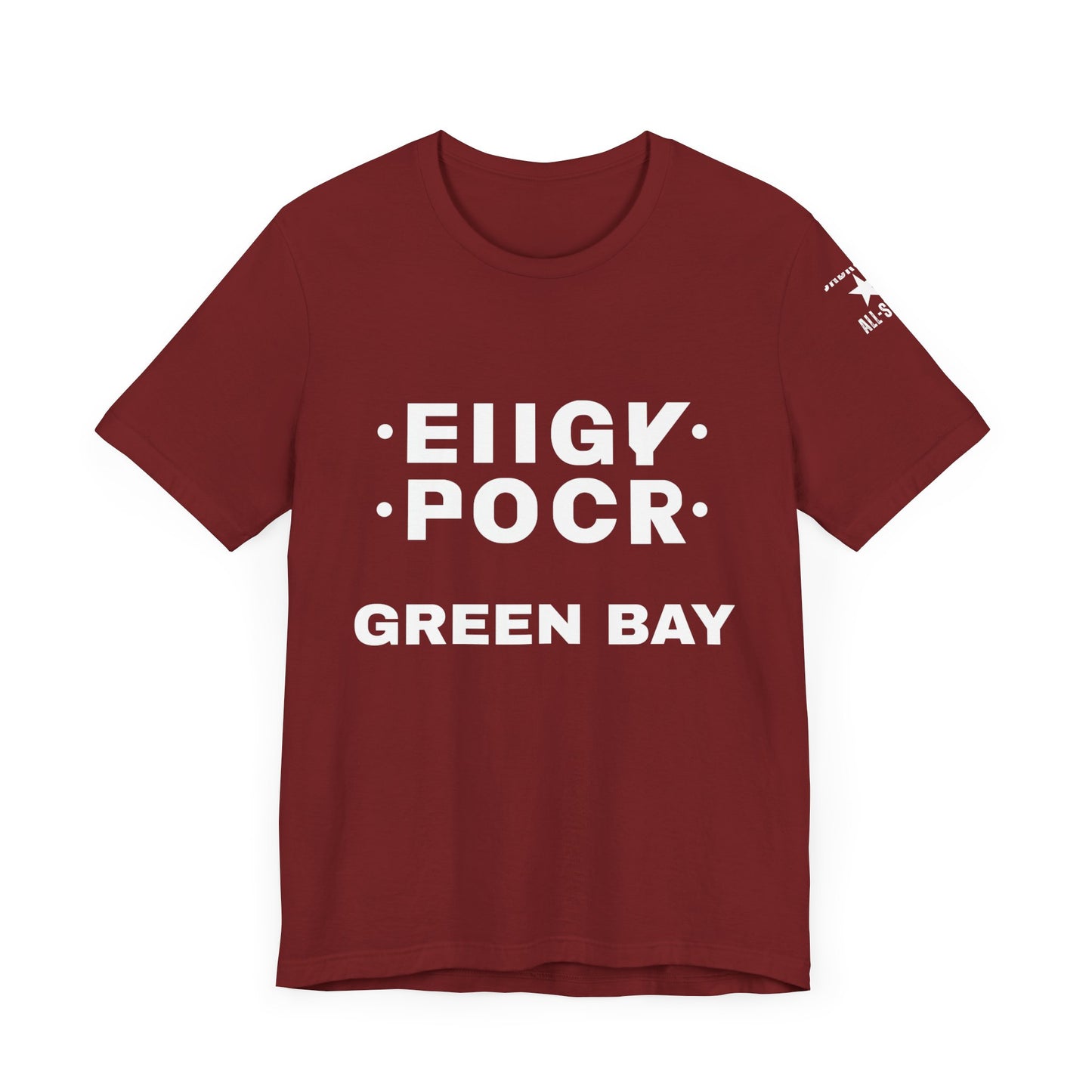 "F" Green Bay Foldable T-Shirt