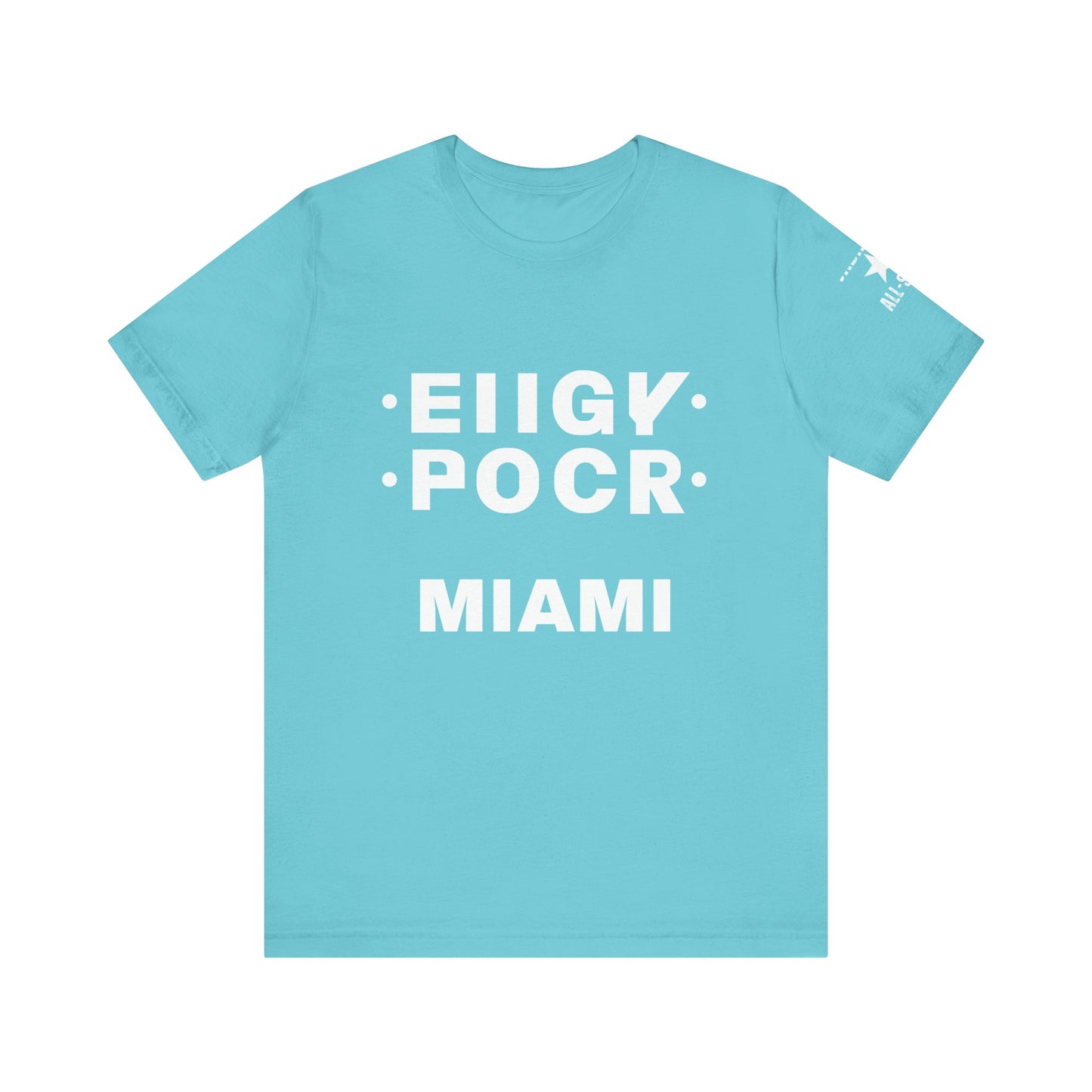 "F" Miami Foldable T-Shirt