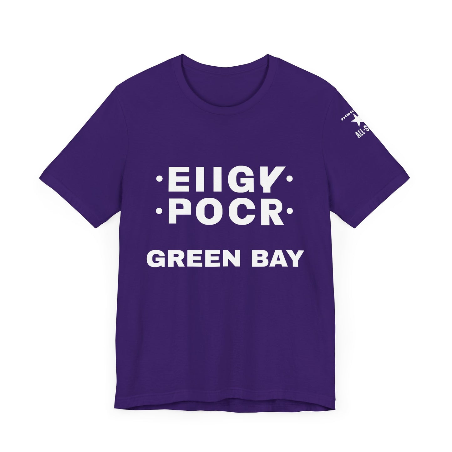 "F" Green Bay Foldable T-Shirt
