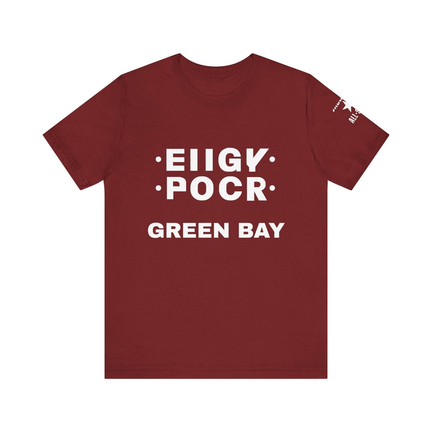 "F" Green Bay Foldable T-Shirt