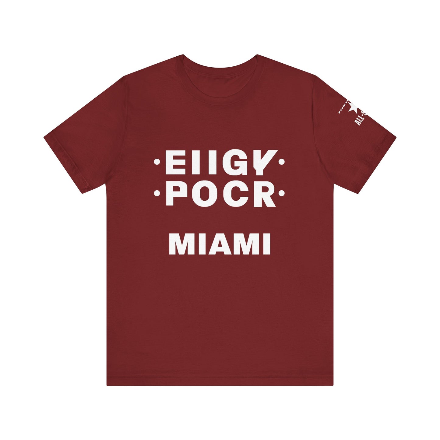 "F" Miami Foldable T-Shirt